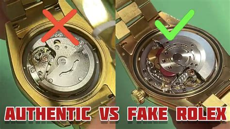 rolex movement vs fake|counterfeit rolex how to identify.